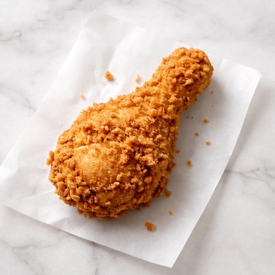 One piece of chicken from kfc