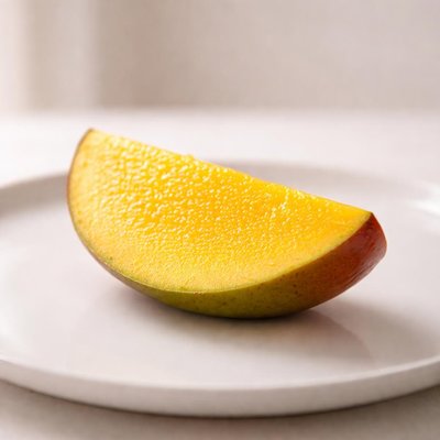 One slice of mango