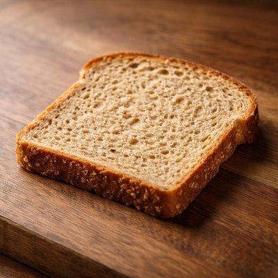 One slice wholemeal bread
