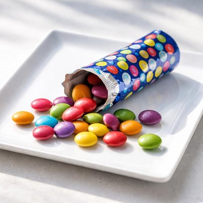 One smartie pack