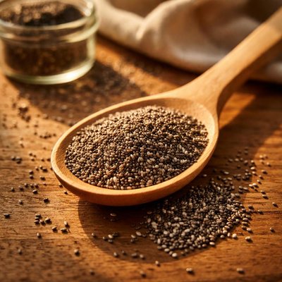 Una cucharada de semilla de chía