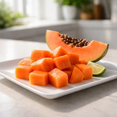 One swrving of papaya