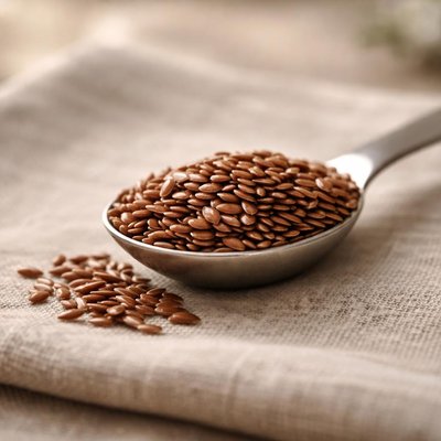 One table spoon if flaxseed