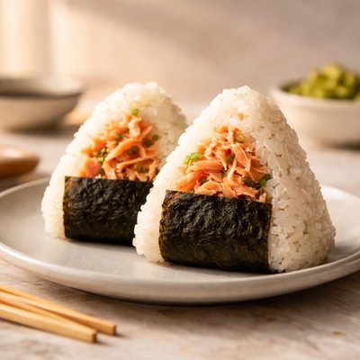Onigiri smoked salmon