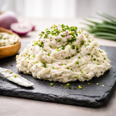 Onion and chive cream cheese spread