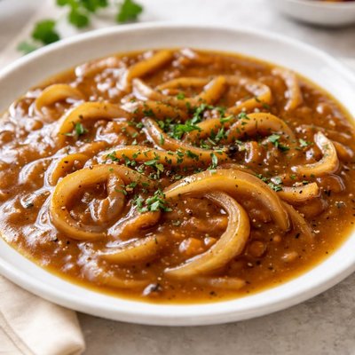 Onion gravy