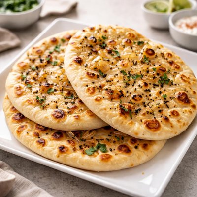 Onion naan
