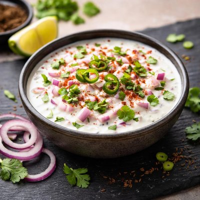 Onion raitha