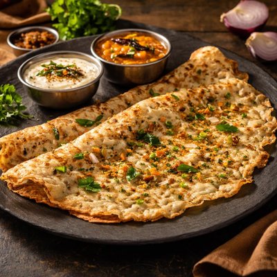 Onion rava dosa