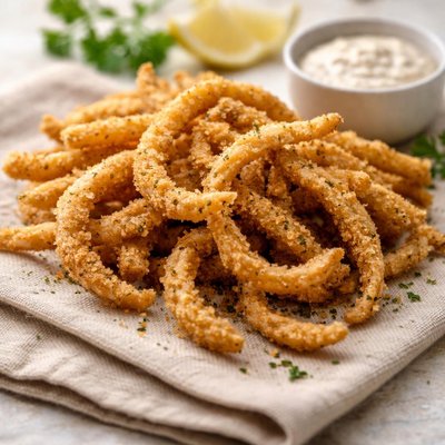 Onion strips