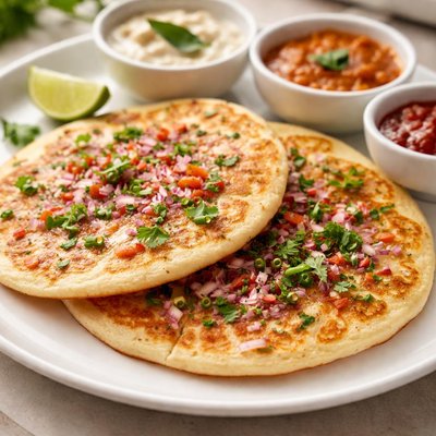 Onion uttapam