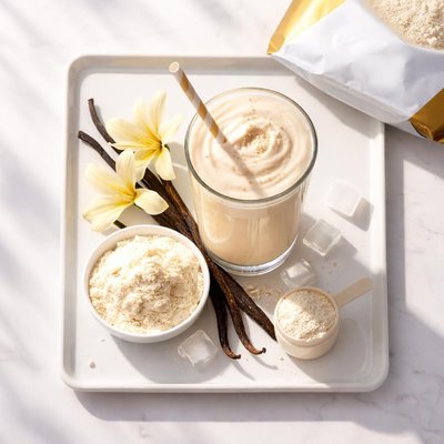 Optimum vanilla whey protein