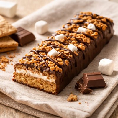 Optivia campfire smores crisp bar