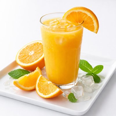Orange fresh juice
