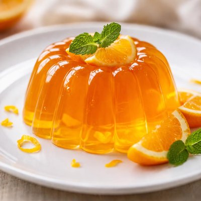 Orange gelatin