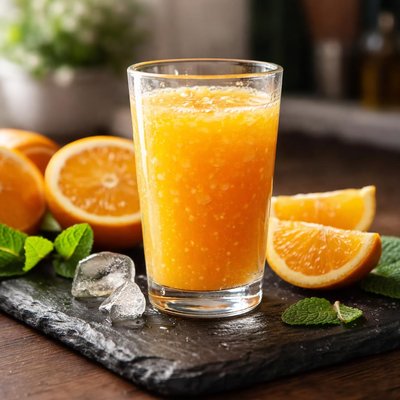 Orange juice medium pulp