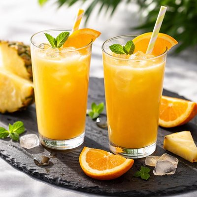 Orange pineapple juice