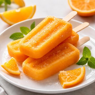 Orange popsicle