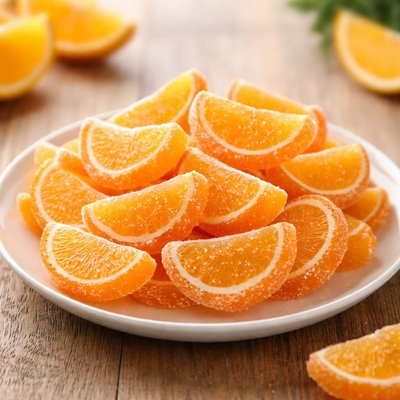 Orange slice candy