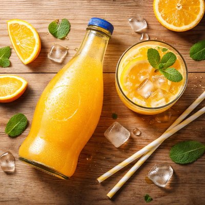 Orangina soda juice