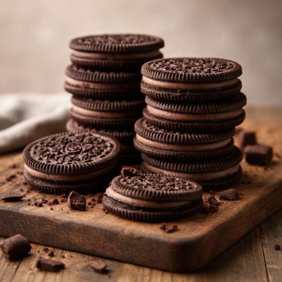Galletas de Crema de Sabor Chocolate Oreo