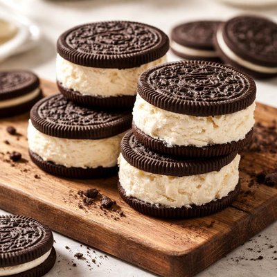 Oreo cookie sandwich