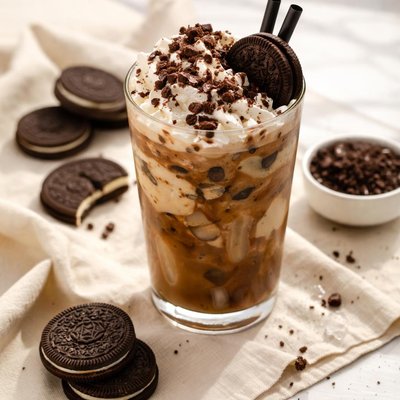 Oreo iced coffee