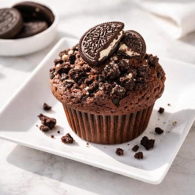 Oreo muffin