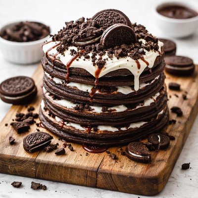 Oreo pancake