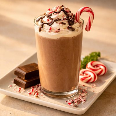 Orgain peppermint chocolate shake