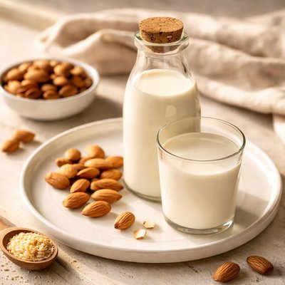 Organic almond milk