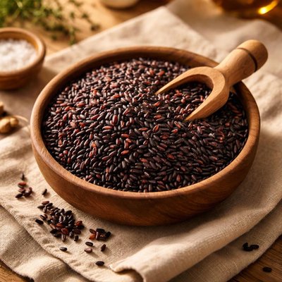 Organic black rice