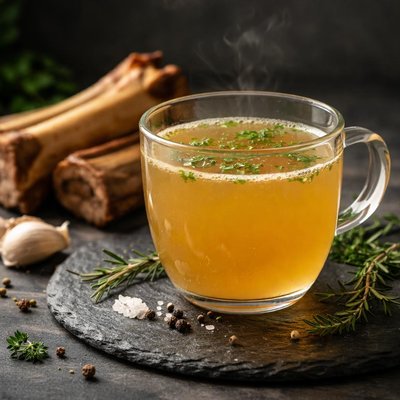 Organic bone broth
