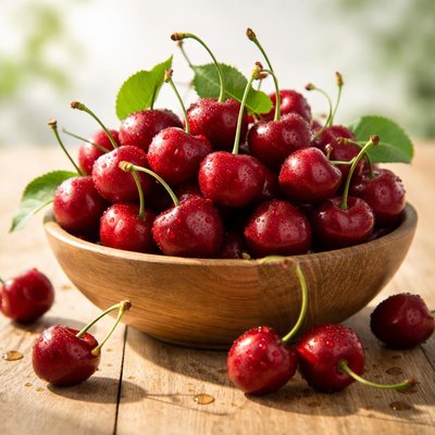 Organic cherries