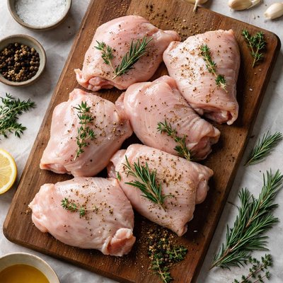 Organic chicken thighs