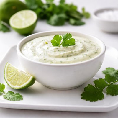 Organic cilantro lime ranch dressing