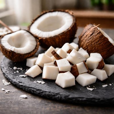 Organic coconut meat