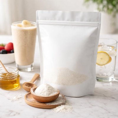 Organic collagen peptides