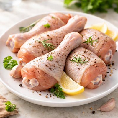 Organic free range chicken drumsticks