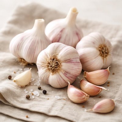 Organic garlic