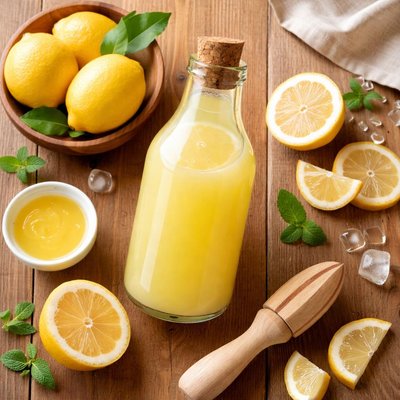 Organic lemon juice
