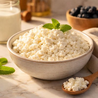 Organic low fat cottage cheese