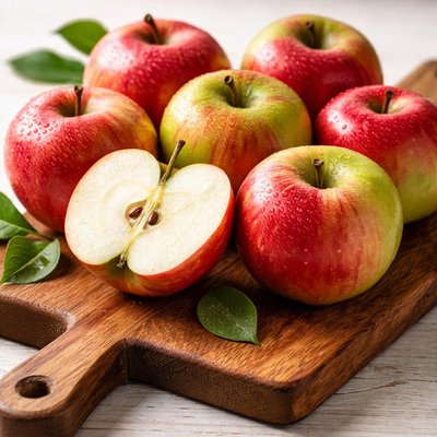 Organic macintosh apples