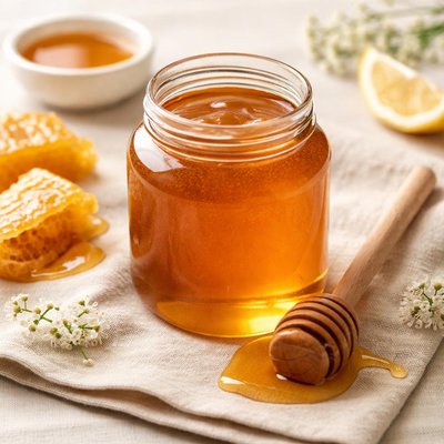 Organic natural spar honey