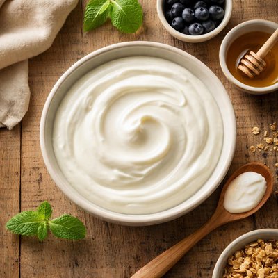 Organic plain yogurt