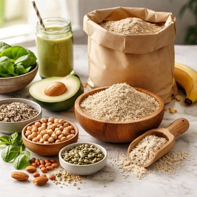 Organic plant based protein