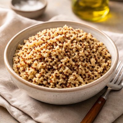 Organic quinoa and brown rice