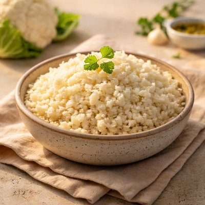 Organic riced cauliflower