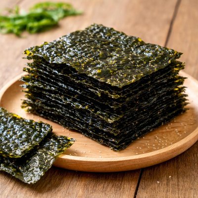 Organic roasted seaweed