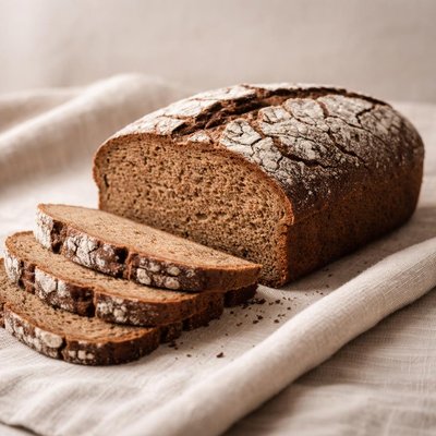 Organic rye bread